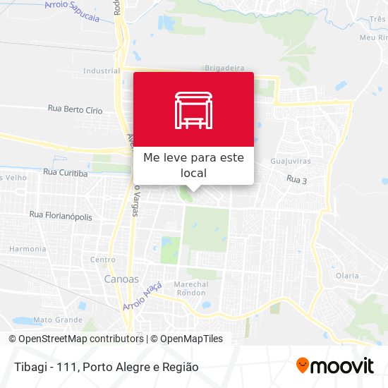 Tibagi - 111 mapa