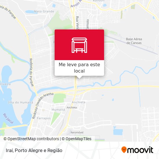 Iraí mapa
