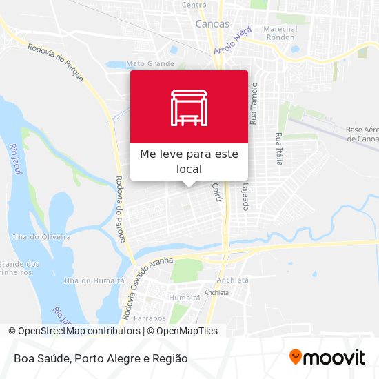 Boa Saúde mapa