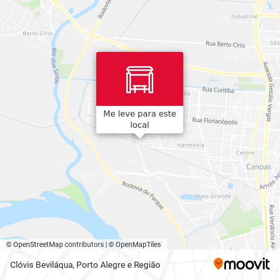 Clóvis Beviláqua mapa