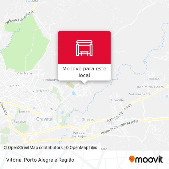 Vitória mapa