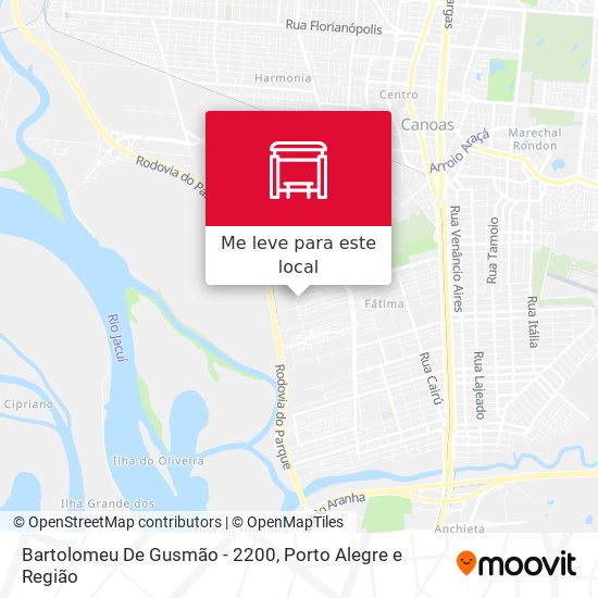 Bartolomeu De Gusmão - 2200 mapa