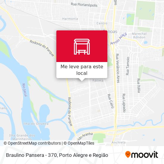 Braulino Pansera - 370 mapa
