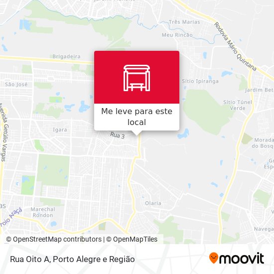Rua Oito A mapa