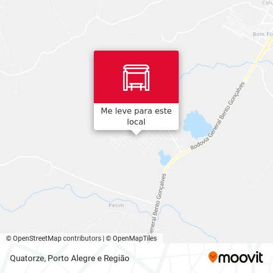 Quatorze mapa