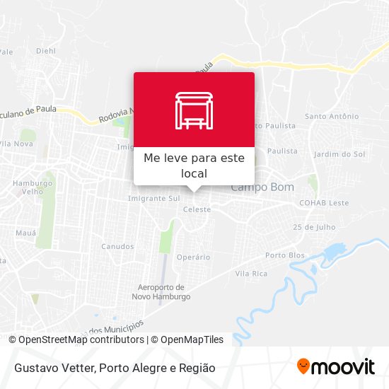 Gustavo Vetter mapa