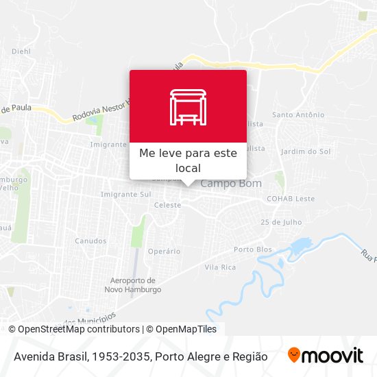 Avenida Brasil, 1953-2035 mapa