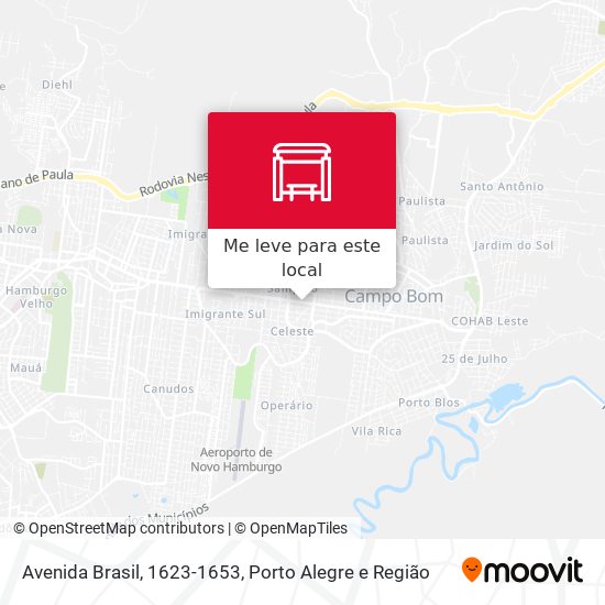 Avenida Brasil, 1623-1653 mapa