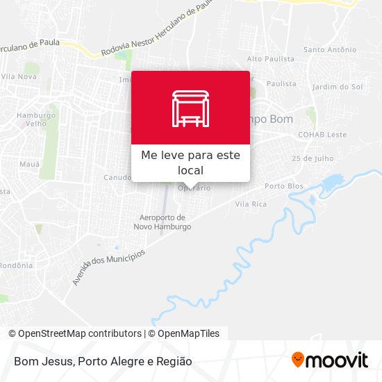 Bom Jesus mapa