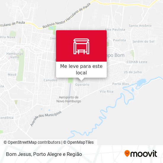 Bom Jesus mapa