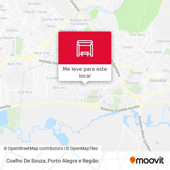 Coelho De Souza mapa
