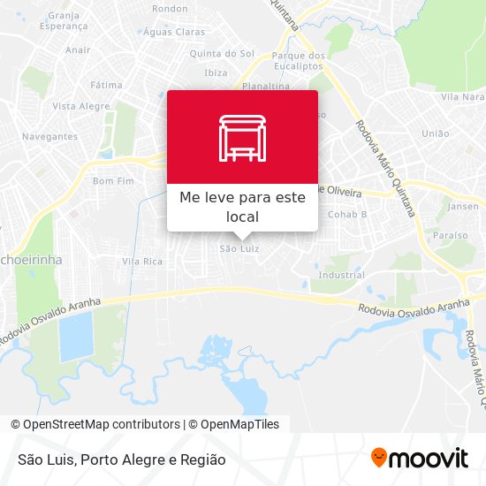 São Luis mapa