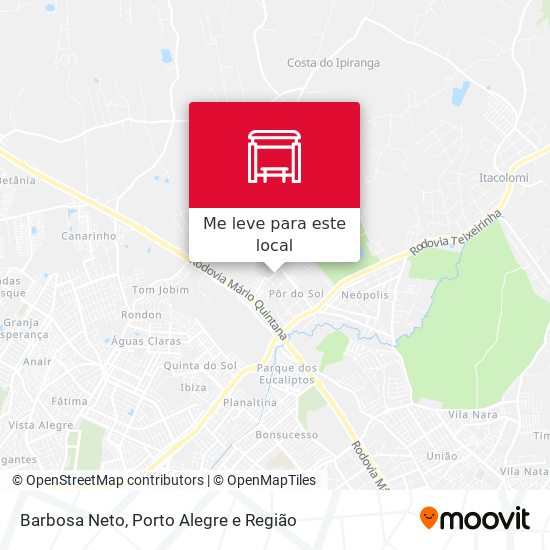 Barbosa Neto mapa