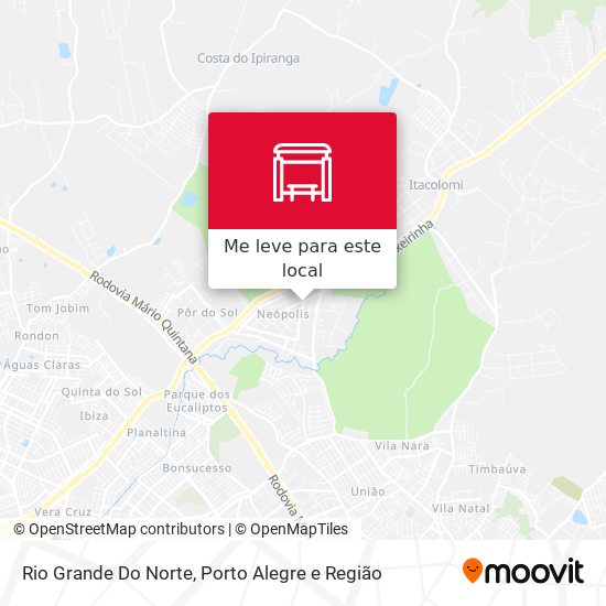 Rio Grande Do Norte mapa