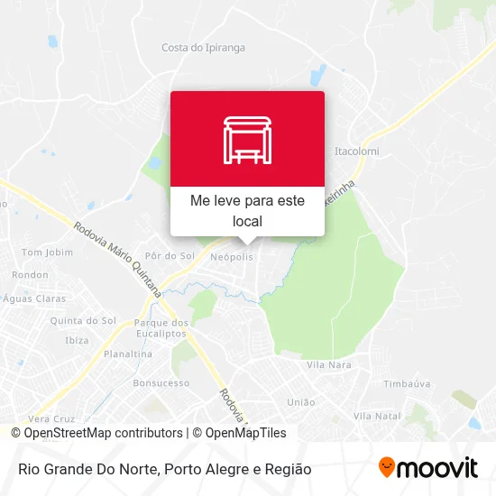 Rio Grande Do Norte mapa