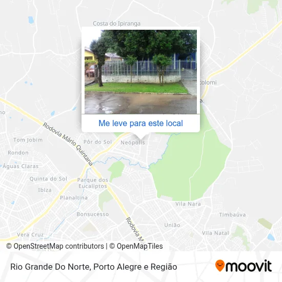 Rio Grande Do Norte mapa