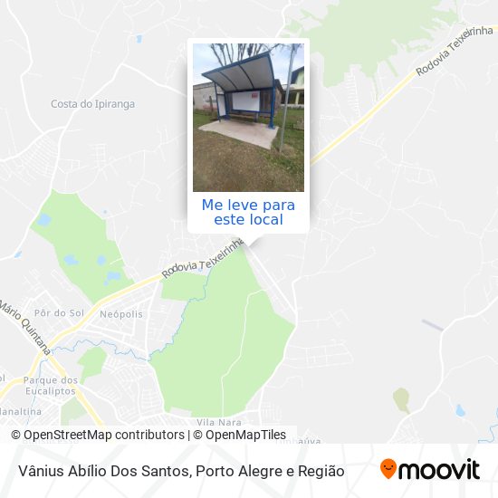 Vânius Abílio Dos Santos mapa