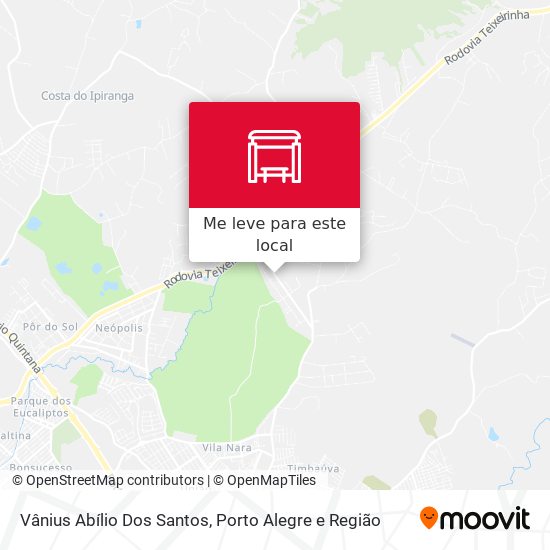 Vânius Abílio Dos Santos mapa