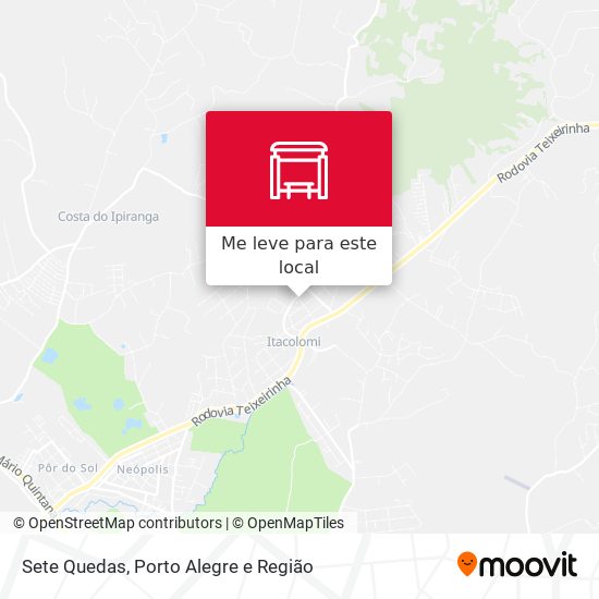 Sete Quedas mapa