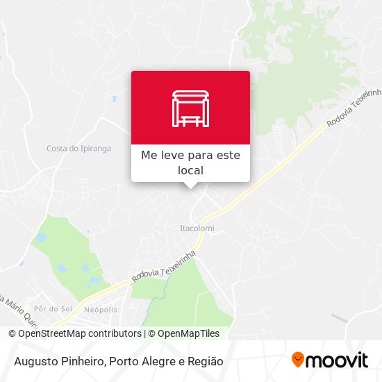 Augusto Pinheiro mapa