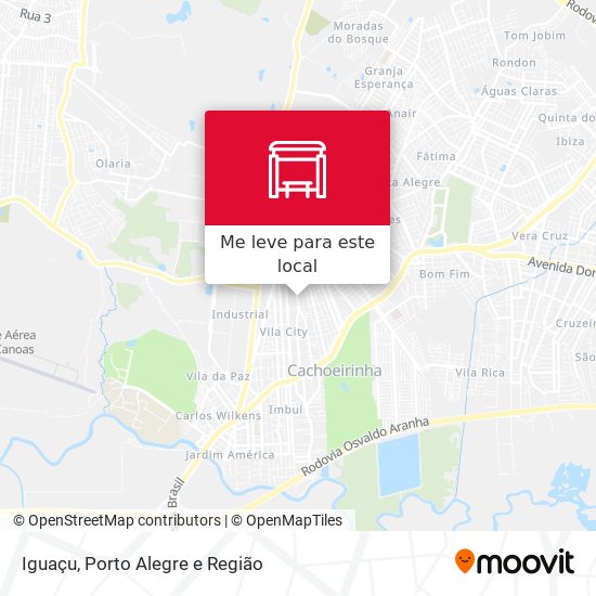 Iguaçu mapa