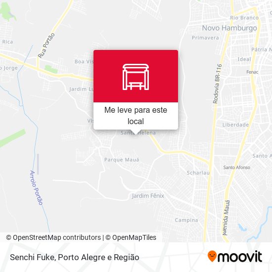 Senchi Fuke mapa