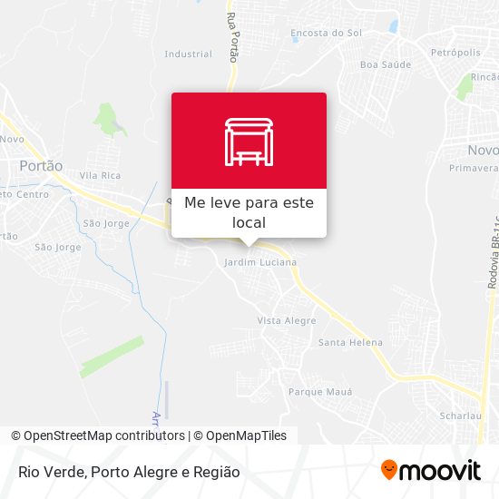 Rio Verde mapa