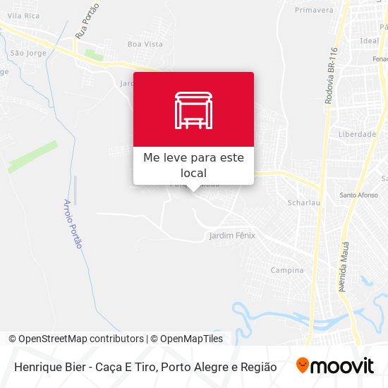 Henrique Bier - Caça E Tiro mapa