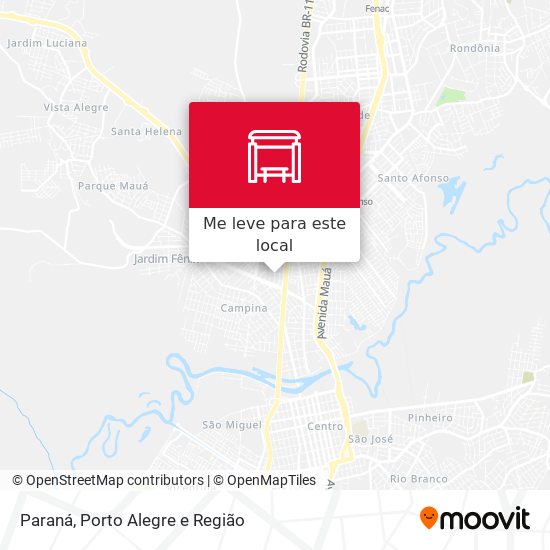 Paraná mapa