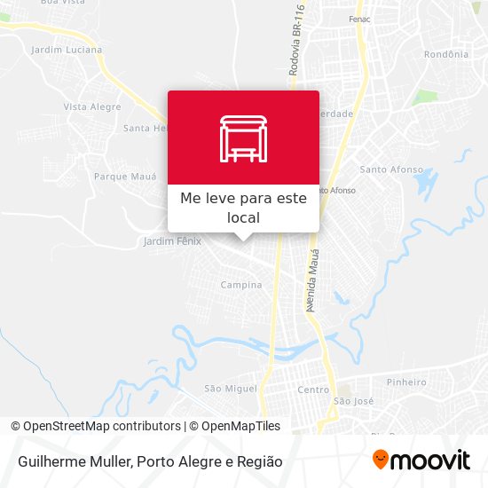 Guilherme Muller mapa