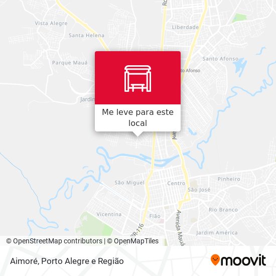 Aimoré mapa