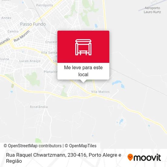 Rua Raquel Chwartzmann, 230-416 mapa