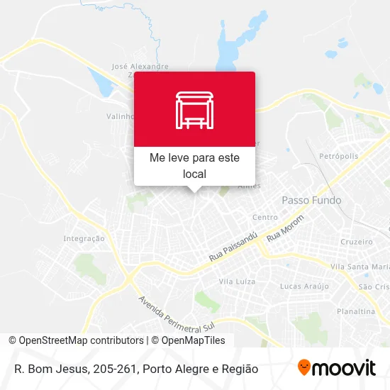 R. Bom Jesus, 205-261 mapa
