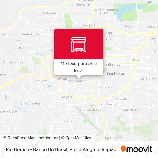 Rio Branco - Banco Do Brasil mapa