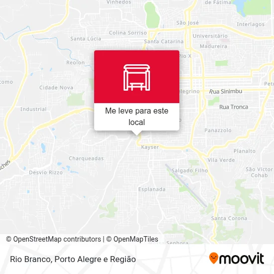 Rio Branco mapa