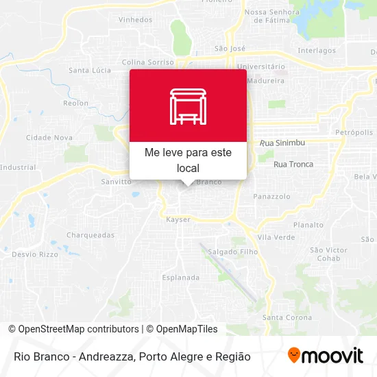 Rio Branco - Andreazza mapa