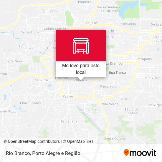 Rio Branco mapa