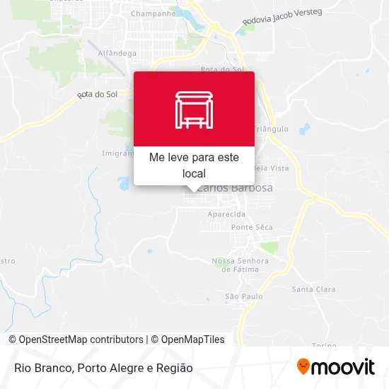 Rio Branco mapa