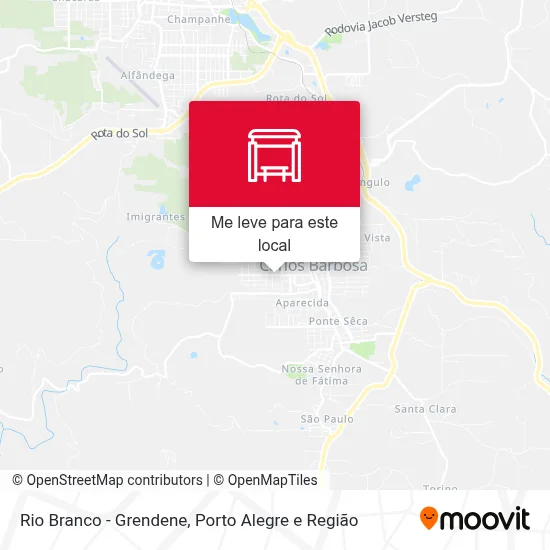 Rio Branco - Grendene mapa