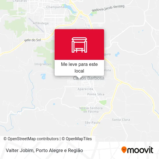 Valter Jobim mapa