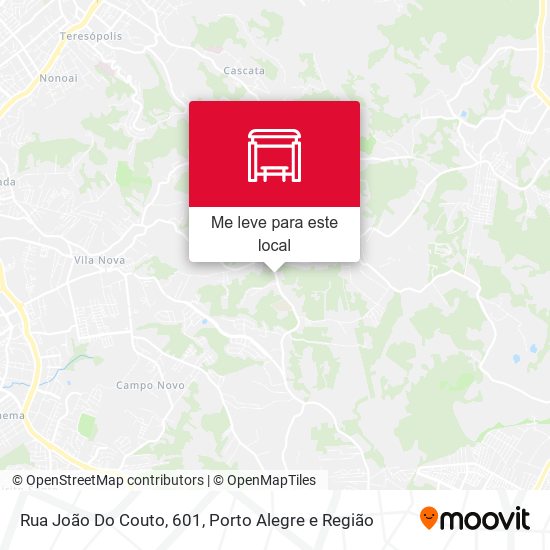 Rua João Do Couto, 601 mapa