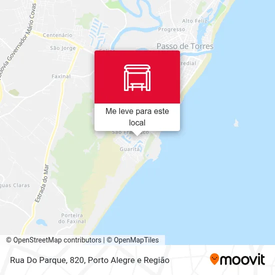 Rua Do Parque, 820 mapa