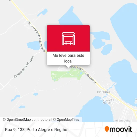 Rua 9, 133 mapa