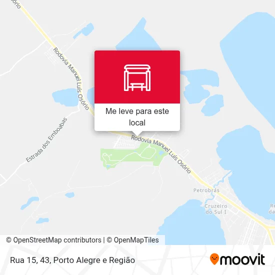 Rua 15, 43 mapa