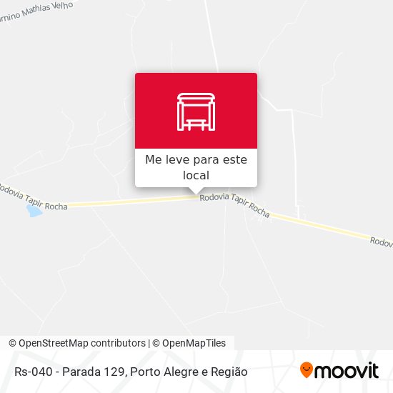 Rs-040 - Parada 129 mapa