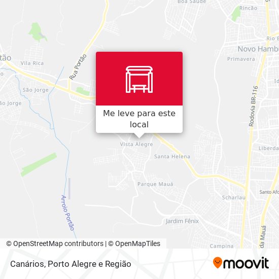 Canários mapa
