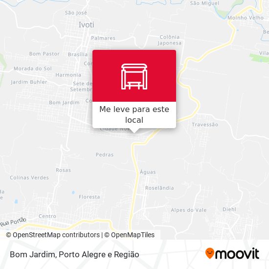 Bom Jardim mapa