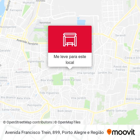 Avenida Francisco Trein, 899 mapa