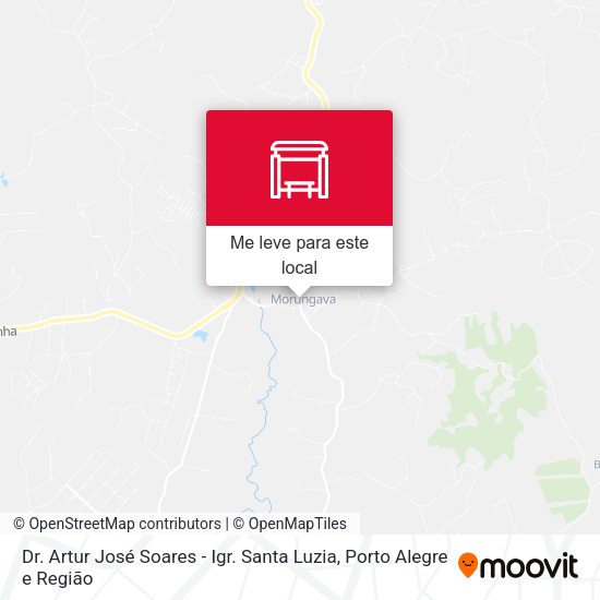 Dr. Artur José Soares - Igr. Santa Luzia mapa
