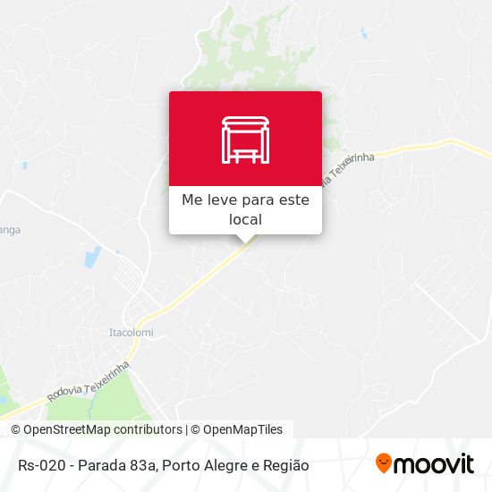 Rs-020 - Parada 83a mapa